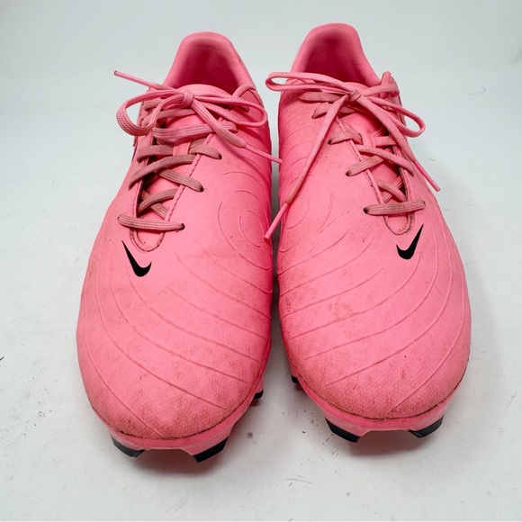 Nike Phantom GX Soccer Cleats Size 9 Pink Black Firm Ground Athletic Shoes - Picture 2 of 10
